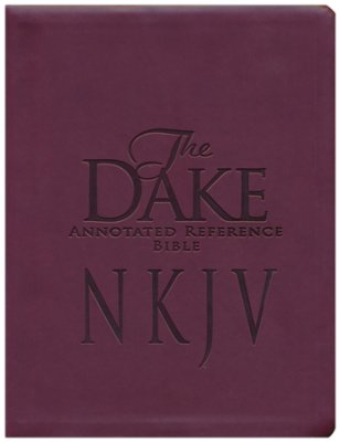 NKJV Dake Bible L/S Burg - Dake Bible Publishers